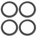 sourcing map 10 Inch Speaker Foam Edge Surround Rings Replacement Parts for Speaker Repair or DIY 4pcs
