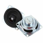 MILISTEN 2pcs Mini Woofer Speaker Subwoofer 2 Inch Full Range Audio Speaker DIY 4 Ohm 5w Stereo Loudspeaker