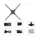 22.04" 25.6" 31.5" 39.37" 3d Fan Hologram Projector Holographic Imaging Player Advertising Display Support Images And Video (Color : B, Size : 10