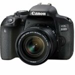 Canon EOS 800D DSLR with EF-S 18-55 mm f/4-5.6 IS STM - Black (Renewed)