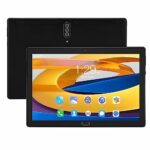 jerss HD Tablet, 6000mAh Support GPS 10.1in Tablet UK Plug 100‑240V for Working for Entertainment (Black)