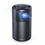 NEBULA Capsule, by Anker, Smart Portable Wi-Fi Mini Projector, 100 ANSI lm / 500 lm High-Contrast Pocket Cinema, DLP, 360° Speaker, 100" picture,