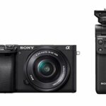 Sony Alpha 6400 E-Mount Compact Mirrorless Camera with 16-50 mm with GP-VPT2BT Handgrip, Black