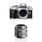 Olympus OM-D E-M10 Mark IV Micro Four Thirds System Camera, 20 MP sensor, 5-axis image stabilizer + Olympus M.Zuiko Digital 14-42 mm F3.5-5.6 II