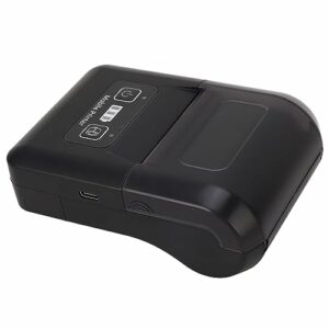 Qqmora Portable Printing Machine Thermal Receipt Printer For Shop Mall Lightweight Max 180mm/sec