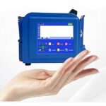 12.7/25.4mm QR Bar Batch Code Number Logo Mini Printer Handheld Inkjet Printer Portable Office (Color : with 1 inks-25.4mm, Size : 1)