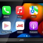 JVC KW-M785DBW - 17.3 cm (6.8 inches) Digital Media AV Receiver with Wireless CarPlay & Android Car (4 x 50 W, DAB+/FM, BT, 3X Pre-Out 2.5 V, USB