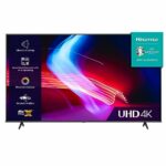 Hisense 65 Inch VIDAA Smart TV 65A6KTUK - Dolby Vision, Pixel Tuning, Voice Remote, Share to TV, and Youtube, Freeview Play, Netflix and Disney (