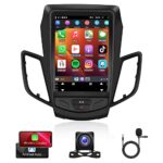 Android Car Stereo for Ford Fiesta MK7 2009-2016 with Apple Carplay, Rimoody 9.7 Inch Touch Screen Car Radio with GPS Navigation Bluetooth FM HiF