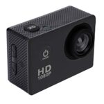 Fupei Motion Camera, Loop Recording Waterproof HD Camera 30m for Outdoor Activities(Black)