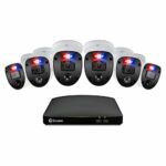 Swann Home DVR Security Camera System with 1TB HDD, 6 Camera 8 Channel, 1080p Full HD Video, Indoor & Outdoor Wired CCTV, Colour Night Vision, He