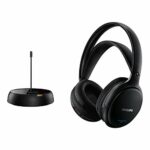 Philips SHC5200/05 HiFi Headphones Wireless (Over-Ear, 32 mm Speaker Driver, FM Wireless Transmission, Dynamic Cinematic Sound, Rechargeable, Sel