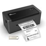 Meihengtong Thermal Label Printer 4x6 Desktop Shipping Label Maker Printer for Small Business Support Windows&Mac and Widely Used for Amazon, Eba