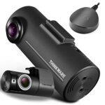 Thinkware F100 Dash Cam - Full HD 1080p Front and 720p HD Rear Car Dash Camera with Enhanced Night Vision, Advanced Parking Mode and GPS for Safe