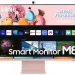 Samsung S32BM80PUU 81.3 cm (32") 4K Ultra HD Smart TV Wi-Fi Pink, White