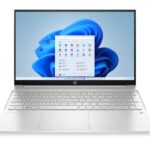 HP Pavilion 15.6" Laptop PC 15-eh0007sa, Touch Screen, AMD Ryzen 3, 8GB RAM, 256GB SSD, FHD, Natural silver