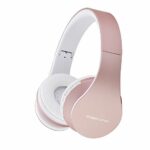 PowerLocus Bluetooth Headphones Over Ear, Foldable Wireless Headphones, Hi-Fi Stereo Headphone with Deep Bass, Micro SD/TF, FM Radio & Wired mode