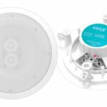 PYLE Home PWRC62 6.5-Inch Weather Proof 2 Way In-Ceiling/In-Wall Stereo Speaker