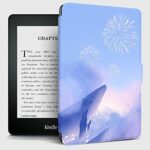 JNSHZ Cover Compatible Kindle Paperwhite5 Cover For Ebook Reader Covers Released 11Th Gen 2021 Smart Accessories Pu Leather Kindle Cover - (Blue