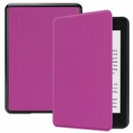 Lobwerk Case for Kindle Paperwhite 10. Generation – 2018 6 Inch E-Book Reader Smart Cover with Auto Sleep/Wake Function purple purple