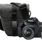 Canon EOS 2000D Black SLR Camera Kit EF-S 18-55mm IS Lens, 32GB SD Card & Case