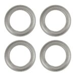 sourcing map 6.5" 6.5 Inches Speaker Foam Edge Surround Rings Replacement Parts for Speaker Repair or DIY 4pcs