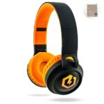 PowerLocus Headphones for Kids, Bluetooth Headphones, Kid Headphone Over-Ear with LED Lights, Foldable Headphones with Microphone,Volume Limited,