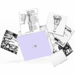 Phomemo M02 Mini Portable Photo Printer, Wireless Bluetooth Smartphone Printer, Small Thermal Label Printer for Phones & Tablets, Christmas Birth