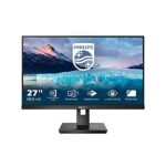 Philips 272S1M - 27 Inch FHD Monitor, IPS, 75Hz, Speakers , Height adjust , USB Hub, low Blue mode, Flicker Free (1920x 1080 @ 75Hz, 250 cd/m² HD