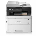 Brother HL-L3270CDW Colour Laser Printer - Single Function, Wireless/USB 2.0/NFC, 2 Sided Printing, A4 Printer, Small Office/Home Office Printer