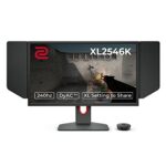 BenQ ZOWIE XL2546K 24.5 inch 240Hz Gaming Monitor | 1080P | DyAc+ | Smaller Base | Flexible height & tilt adjustment | XL Setting to Share | Cust