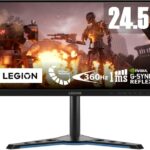 Lenovo Legion Y25g-30 25 Inch FHD (1080p) Gaming Monitor (IPS Panel, 360 Hz, 1 ms, HDMI, USB C, DP, NVIDIA G-SYNC) - Raven Black