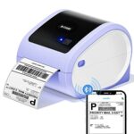 Itari Bluetooth shipping Label Printer, Wireless Thermal Printer - Small Postage label printer Barcode Address Sticker Printer Machine 4x6 for Am