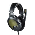 DROP + EPOS PC38X Gaming Headset Noise-Cancelling Microphone with Over-Ear Open-Back Design, Velour Earpads, Compatible with PC, PS4, PS5, Switch