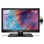 Cello ZSF0291 19" inch LED TV Built in DVD Freeview HD with Satellite Receiver DVB-S2 with HDMI and USB for recording from Live TV, Great to fit