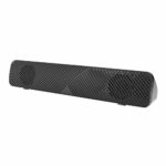 T opiky Multimedia Soundbar Speaker, Desktop Subwoofer Bass 4D Stereo Computer Speaker Soundbar HiFi Sound Box Support Volume Adjustment for Phon
