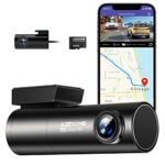 AZDOME 4K Dash Cam Front and Rear with 5G WiFi GPS Dual Dashcam Voice Control Car Camera with Parking Monitor, Night Vision, WDR, G-Sensor, Loop