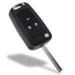 Car Key Fob Case Remote Control Replacements for Filp Floding Compatible for Opel Vauxhall Astra J Insignia Meriva Zafira B Car Key Shell 2 Butto