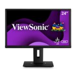 ViewSonic VG2240 22-inch Full HD Ergonomic Business Monitor with Dual Integrated Speakers, HDMI, DisplayPort, USB 3.2, VGA, Productivity Software