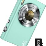 Digital Camera, 1520P Autofocus Compact Camera FHD 48MP Photo Camera Vlogging Camera with 2.8" Screen, 16X Digital Zoom, Portable Mini Camera for