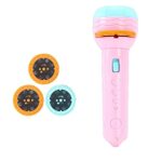 Pictures Torch Projector 24 Pictures Flashlight Projector Torch Sleep Story Slide Projector Educational Bedtime Cognition Device (Pink)