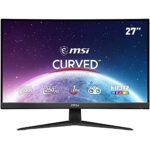 MSI G27C4X 27 Inch FHD Curved Gaming Monitor - 1500R 1920 x 1080 VA Panel, 250Hz / 1ms, AMD FreeSync Premium, HDR Ready, DisplayPort, HDMI, Wide