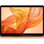 2019 Apple MacBook Air with 1.6GHz Intel Core i5 (13 inch, 8GB RAM, 128GB) Gold (Renewed)