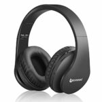 Wireless Bluetooth Over Ear Headphones, Foldable Wireless and Wired Stereo Headset Built-in Mic, Micro SD/TF, FM Radio, Soft Earmuffs & Light Wei