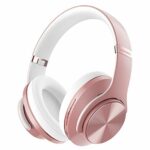 DOQAUS Bluetooth Headphones Over Ear, Foldable Wireless Headphones with 3 EQ Modes, 52 Hrs Playtime, Built-in Mic & Wired Mode, Soft Memory-Prote