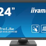 iiyama ProLite T2453MIS-B1 - LED monitor - 24" (23.6" viewable) - touchscreen - 1920 x 1080 Full HD (1080p) @ 60 Hz - VA - 250 cd/m² - 3000:1-4 m