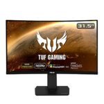 ASUS TUF Gaming VG32VQR Curved HDR Gaming Monitor - 31.5 inch WQHD (2560x1440), 165Hz, Extreme Low Motion Blur Syncâ„¢, Adaptive-sync, Freesyncâ„
