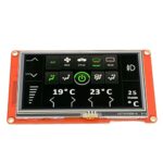 Airshi Resistive Touch Screen, Intelligent 4.3 Inch Screen HMI TFT LCD Fast Transfer for Tablet