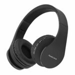 PowerLocus Bluetooth Headphones Over Ear, Foldable Wireless Headphones, Hi-Fi Stereo Headphone with Deep Bass, Micro SD/TF, FM Radio & Wired mode