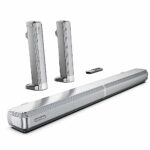 ULTIMEA 2.2ch Sound Bar for TV, Built-in Dual Subwoofers, Sound Bars for Smart TV, 6 EQ Modes & Bass Adjustable Soundbar for TV, 2 in 1 Separable